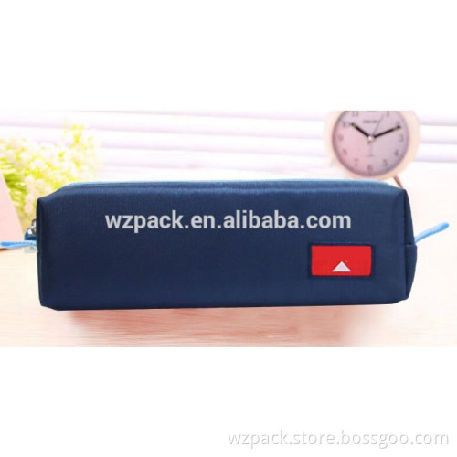 2016 OEM Pen Pencil Case Cosmetic Bag Travel Makeup Bag School Stationery Storage